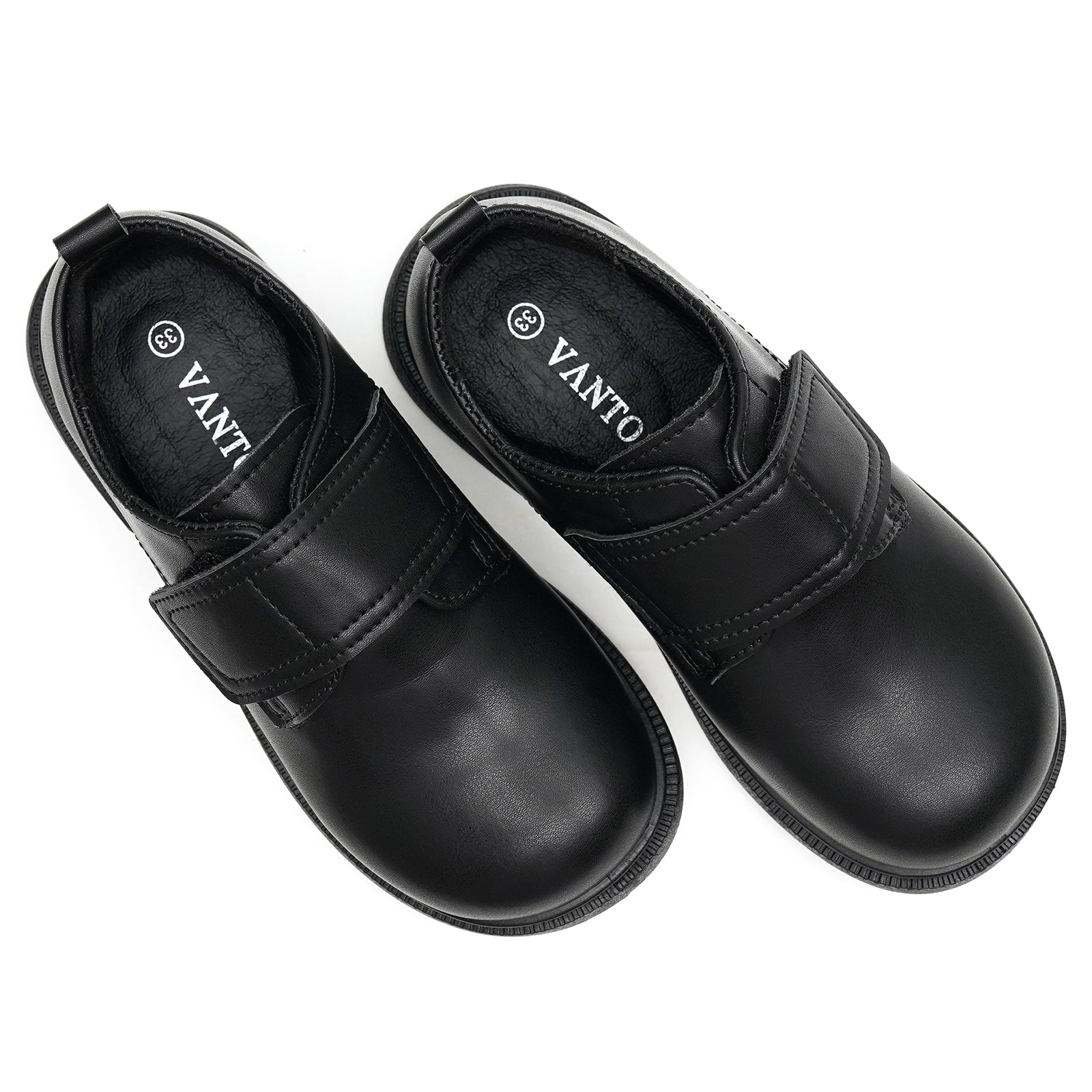 Boys School Shoes with Velcro – Easy Fit, Durable & Comfortable