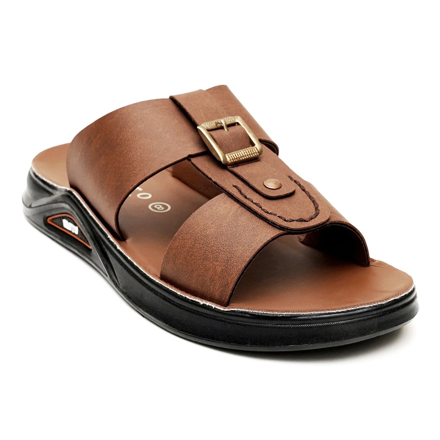 Men's Classic Buckled Chappals